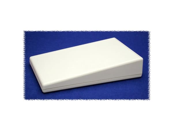 Hammond Electronics 1599KTLGY Pult-kabinet (L x B x H) 220 x 140 x 40 mm ABS Grå 1 stk