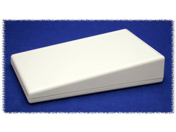 Hammond Electronics 1599KTLGY Pult-kabinet (L x B x H) 220 x 140 x 40 mm ABS Grå 1 stk
