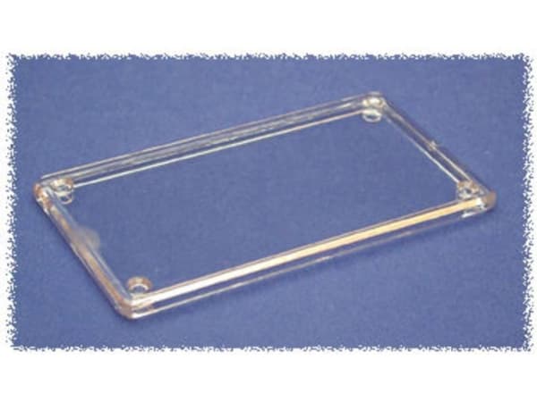 Hammond Electronics 1591AC Kabinetdæksel (L x B) 100 mm x 50 mm Polykarbonat Natur 1 stk