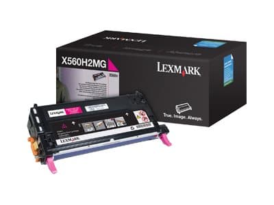 Lexmark - Korkean suorituskyvyn - magenta - alkuperäinen - värikasetti - Lexmark X560dn, X560n -laitteisiin