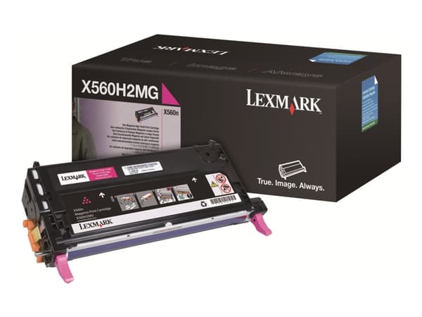 Lexmark - Korkean suorituskyvyn - magenta - alkuperäinen - värikasetti - Lexmark X560dn, X560n -laitteisiin