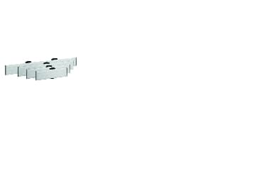 Vogel's Professional PFB 3405 - Monteringskomponent (grensesnittsstang) - for LCD-skjerm - aluminium - sølv - for Professional PFS 33XX, PUC 10XX, PU