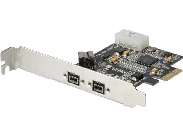 DIGITUS DS-30203-2 - FireWire-adapter - PCIe - FireWire 800 - 3 portar