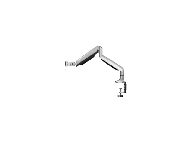 ICY BOX IB-MS503-T - Monteringssett - justerbar arm - for Skjerm - svart, sølv - skjermstørrelse: inntil 32" - skrivebordsmonterbar