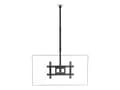 Miniatyrbilde 4 av 5: Vision Techmount VFM-C6X4/V2 - Monteringssett (takmontering) - teleskopisk - for LCD-skjerm - stål - svart - skjermstørrelse: 37"-75"