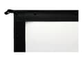 Miniatyrbild 2 av 5: Elite Screens Yard Master 2 Series OMS100H2-DUAL - Projektionsskärm med ben - 100" (254 cm) - 16:9 - Wraith Veil Dual - svart, silverram