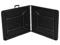 Miniatyrbilde 3 av 5: Perel FP180R, Svart, High-density polyethylene (HDPE), Stål, Rektangulær form, 4 ben, H-legs, 750 mm