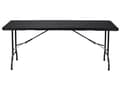 Miniatyrbilde 2 av 5: Perel FP180R, Svart, High-density polyethylene (HDPE), Stål, Rektangulær form, 4 ben, H-legs, 750 mm