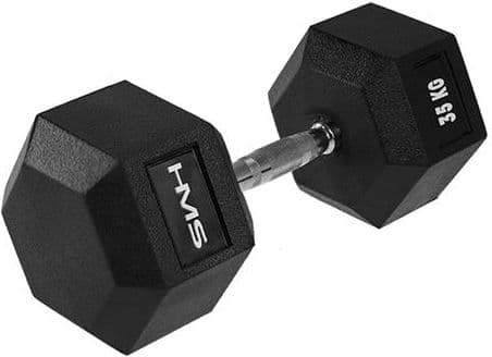 Hantel HMS Hex Pro - 35 kg