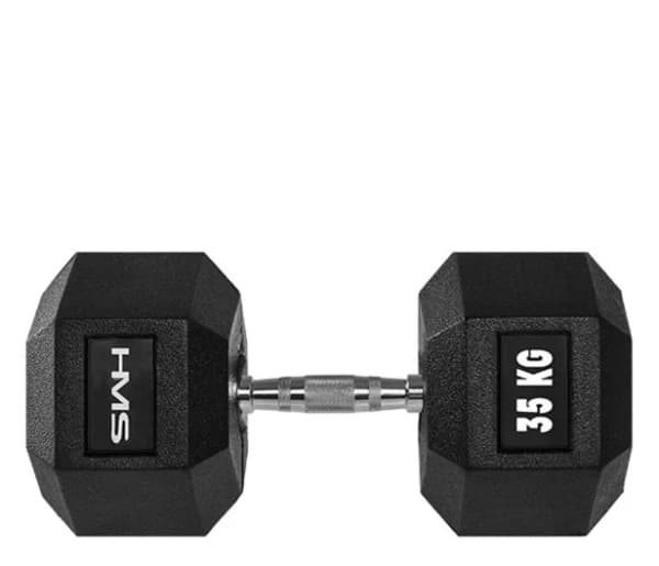 Hantel HMS Hex Pro - 35 kg