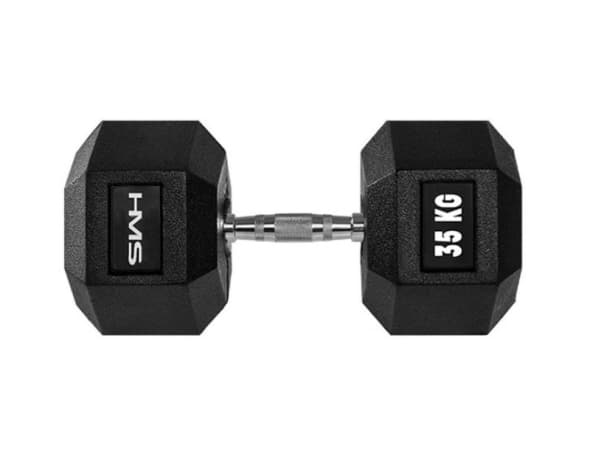 Hantel HMS Hex Pro - 35 kg