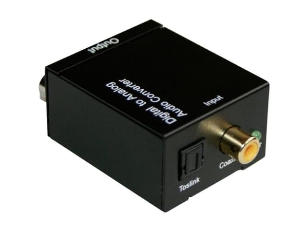 Value Audio Converter - Digital to Analogue, Svart