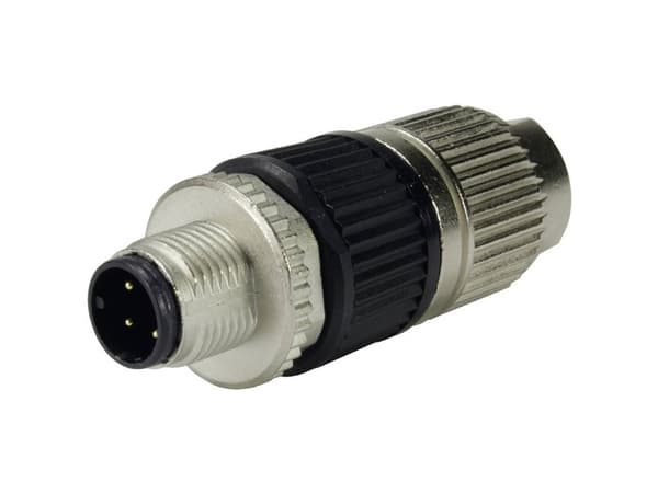 Harting 21 03 212 1407, Skruv, Skölj, M12, Guld, 0,34 - 0,75 mm², 7 mm
