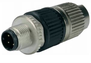 Harting 21 03 212 1407, Skruv, Skölj, M12, Guld, 0,34 - 0,75 mm², 7 mm