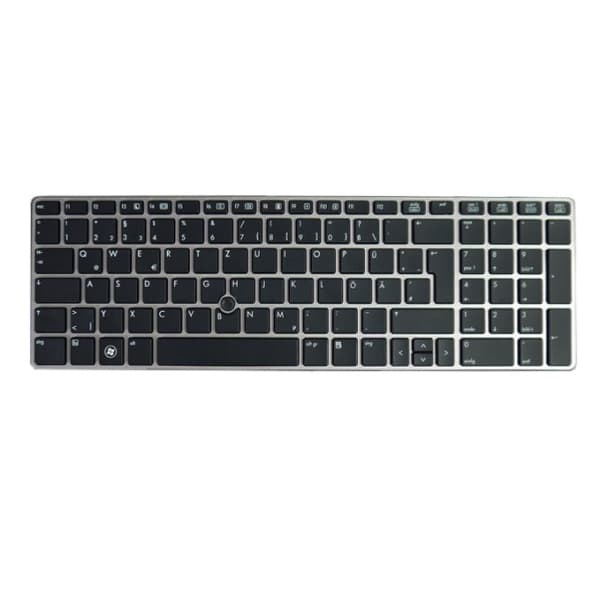 HP - Tangentbord - italiensk - för EliteBook 8570p Notebook