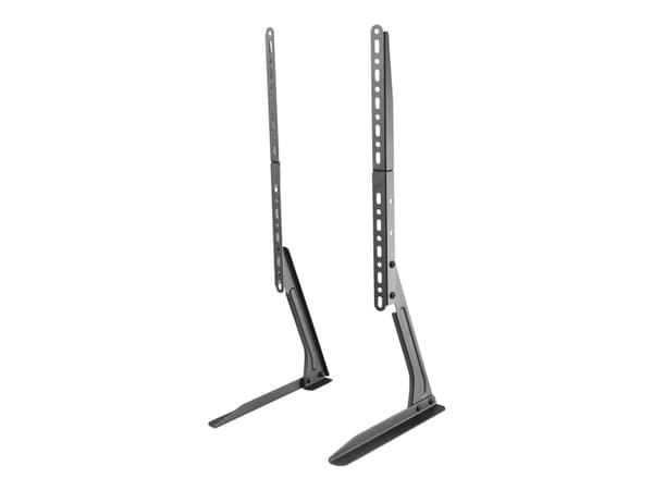 DELTACO ARM-1402 - Ställ - för LCD-TV - stål - svart av fin textur - skärmstorlek: 23"-70"