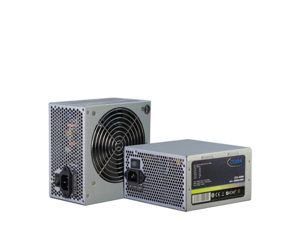 Inter-Tech Coba CES-400B 80+ - Strømforsyning (intern) - ATX12V 2.3 - 80 PLUS Bronze - AC 115/230 V - 400 watt - aktiv PFC