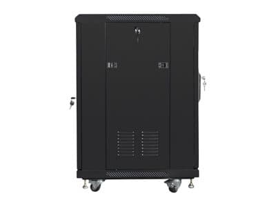 Lanberg - Rack skåp - svart, RAL 9004 - 15U - 19"