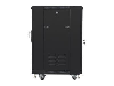 Lanberg - Rack skåp - svart, RAL 9004 - 15U - 19"