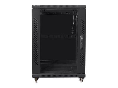 Lanberg - Rack skåp - svart, RAL 9004 - 15U - 19"