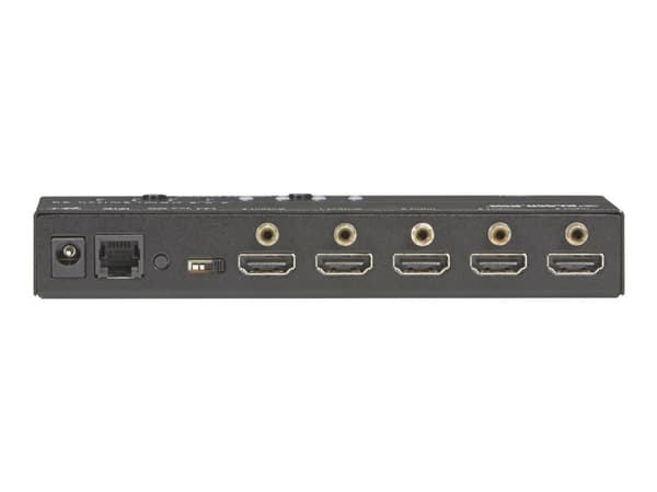 Black Box 4K HDMI Matrix Switch 4 x 2 - Omkopplare för video - 4 x HDMI - skrivbordsmodell, rackmonterbar - TAA-kompatibel