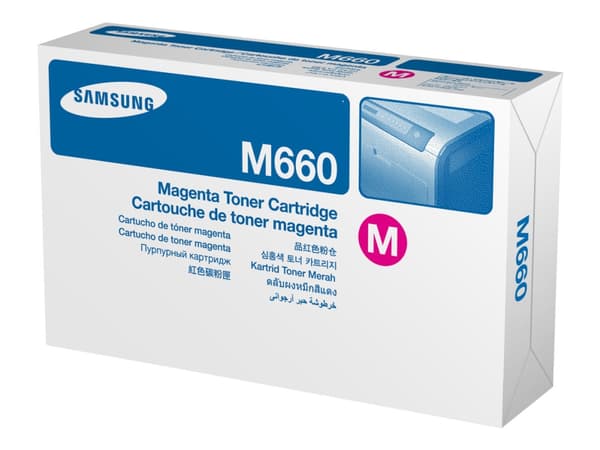 Samsung CLP-M660B - Høy ytelse - magenta - original - tonerpatron (ST924A) - for Samsung CLP-610, CLP-611, CLP-612, CLP-660, CLP-661, CLP-662, CLX-62