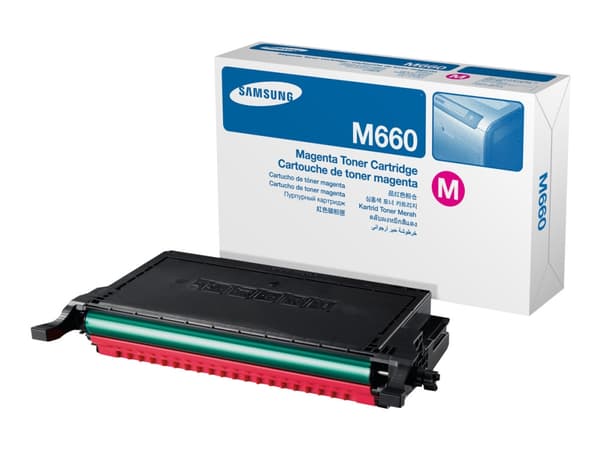 Samsung CLP-M660B - Høy ytelse - magenta - original - tonerpatron (ST924A) - for Samsung CLP-610, CLP-611, CLP-612, CLP-660, CLP-661, CLP-662, CLX-62