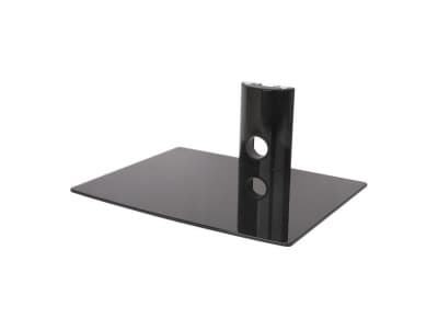 ART D-49N, Hylla, Svart, Gjuten aluminium, Härdat glas, 10 kg, Vägg, Hem