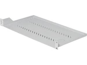 Triton - Rack-hylle - RAL 9005 - 1U - 19"