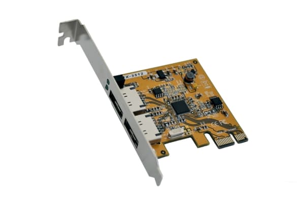 EXSYS EX-3512, PCIe, eSATA, CE, FCC, Marvell 88SE9128-NAA2, 0 - 55 °C, -40 - 75 °C