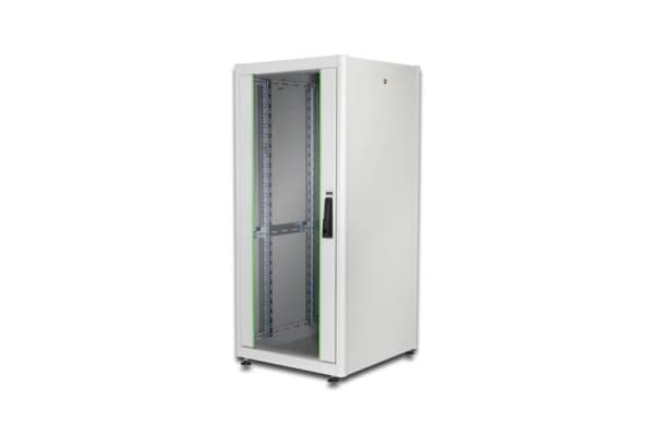 DIGITUS Professional Dynamic Basic Series DN-19 26U-6/6-D - Rack skåp - ljusgrå, RAL 7035 - 26U - 19"