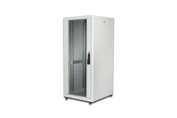 DIGITUS Professional Dynamic Basic Series DN-19 26U-6/6-D - Rack skåp - ljusgrå, RAL 7035 - 26U - 19"
