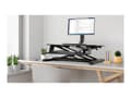 Miniatyrbilde 1 av 5: Kensington SmartFit Space-Saving Single Monitor Arm - Monteringssett - Tilt & Swivel - for Skjerm - svart - skjermstørrelse: inntil 32" - skrivebord,