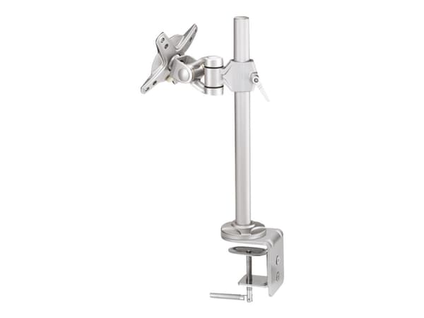 Neomounts FPMA-D1010 - Monteringssett - full bevegelse - for LCD-skjerm - sølv - skjermstørrelse: 10"-30" - klemmemonterbar, skrivebordsmonterbar