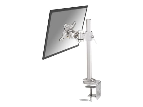 Neomounts FPMA-D1010 - Monteringssett - full bevegelse - for LCD-skjerm - sølv - skjermstørrelse: 10"-30" - klemmemonterbar, skrivebordsmonterbar