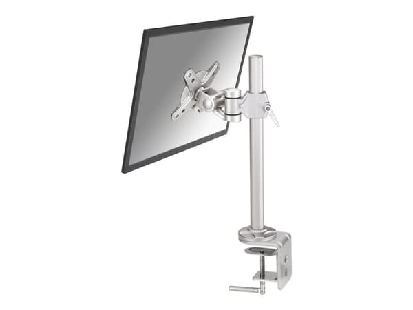 Neomounts FPMA-D1010 - Monteringssett - full bevegelse - for LCD-skjerm - sølv - skjermstørrelse: 10"-30" - klemmemonterbar, skrivebordsmonterbar