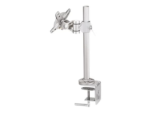 Neomounts FPMA-D1010 - Monteringssett - full bevegelse - for LCD-skjerm - sølv - skjermstørrelse: 10"-30" - klemmemonterbar, skrivebordsmonterbar Sølv