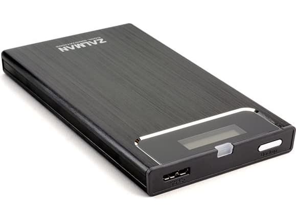 ZALMAN ZM-VE350 - Lagringspakke - 2,5" - SATA 6Gb/s - USB 3.0 - svart