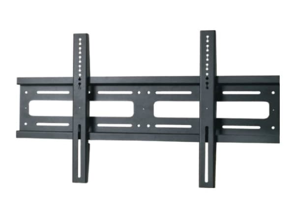 EDBAK TWB1 - Monteringssats (väggfäste) - för platt panel - stål - svart, RAL 9005 - skärmstorlek: 60"-75" - väggmonterbar