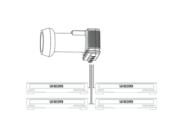 Schwaiger SPS6844A 511, F, 220 mA, 4 cm, Antrasitt