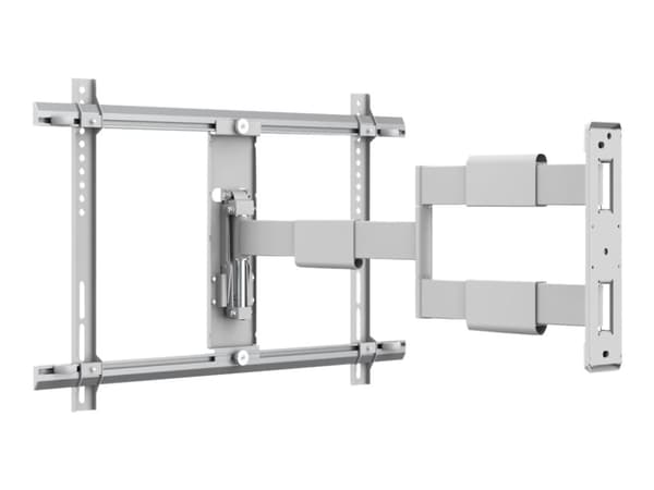 Multibrackets M LED Wallmount Series - Monteringssett (leddarm, veggmontering) - full bevegelse - for LCD-skjerm - svart - skjermstørrelse: 37"-65"
