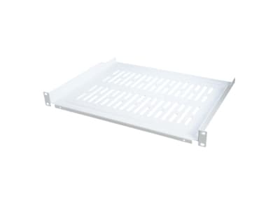 LogiLink SF1C45G, Rackhylle, Hvit, Stål, 10 kg, 48,3 cm (19"), 482 mm