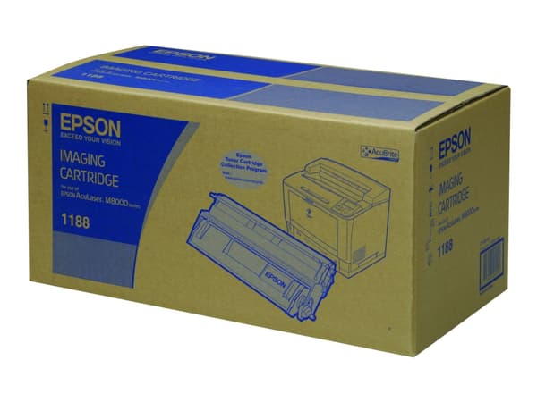 Epson - Svart - original - tonerpatron - for AcuLaser M8000D3TN, M8000DN, M8000DTN, M8000N, M8000TN