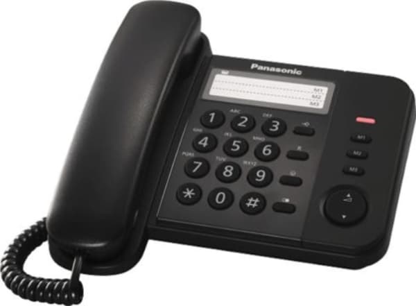 Panasonic KX-TS520FXB - Telefon med ledning
