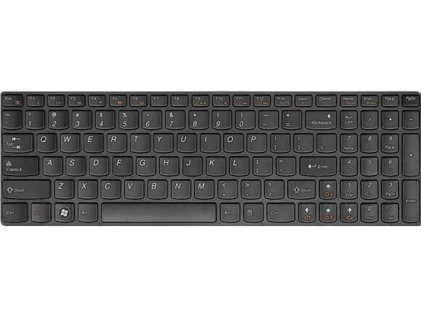 Lenovo 25210977, Tangentbord, Engelsk, Lenovo, Essential G500/G505/G510