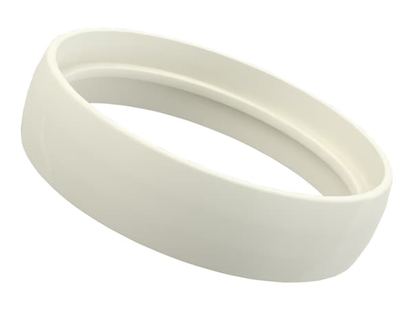 Multibrackets M Pro - Monteringskomponent (rørdekke) - plastikk - hvit - stangmontering