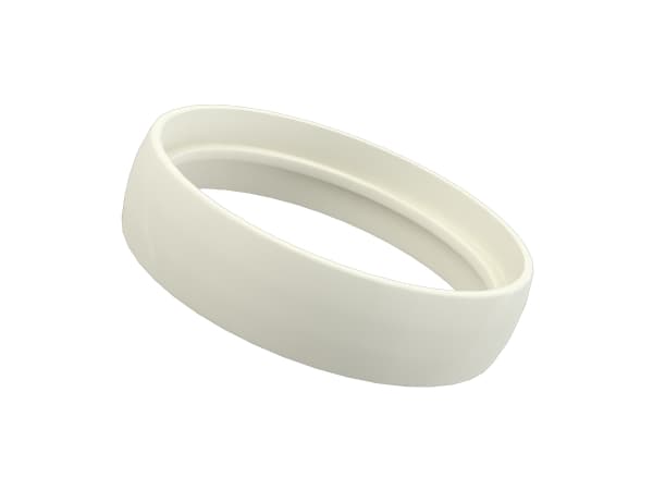 Multibrackets M Pro - Monteringskomponent (rørdekke) - plastikk - hvit - stangmontering
