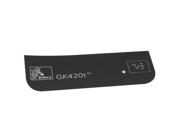Zebra 105934-063, Nimikyltti, Musta, 1 kpl