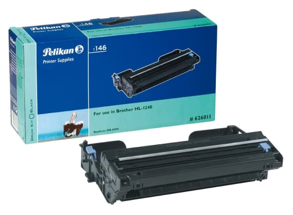 Pelikan 1146 - Svart - kompatibel - trommelsett (alternativ for: Brother DR6000) - for Brother HL-1030, 1230, 1240, 1250, 1270, 1430, 1435, 1440, 145