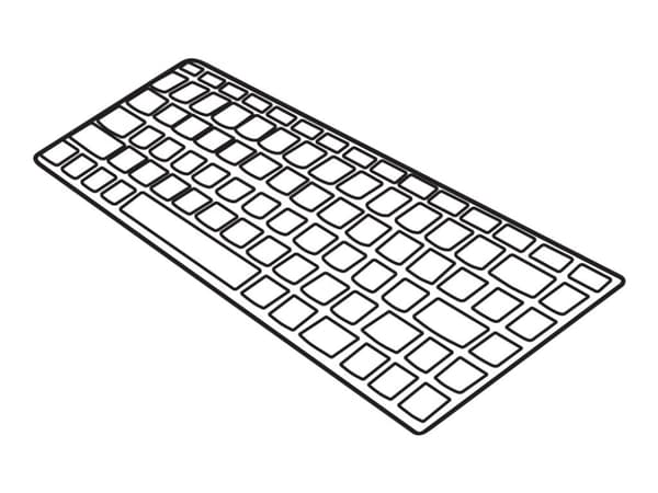 Lenovo 25214843 reservdelar bärbara datorer Tangentbord